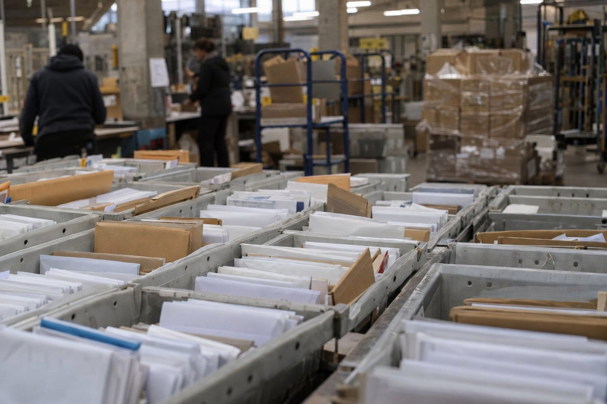 Kühlumschlag für den Briefkastenversand