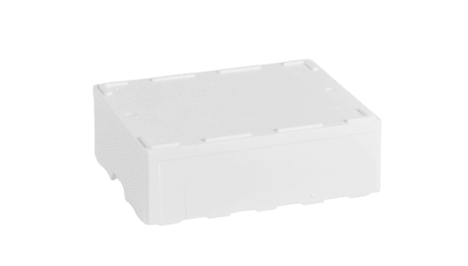 EPS doos 22 L, zonder lekgaten, 600 x 400 x 185 mm - 1 pallet (60 stuks)