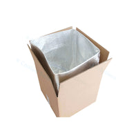 Thermodoos opvouwbaar - 400 x 400 x 250 mm + (4 Laags isolatiezak)