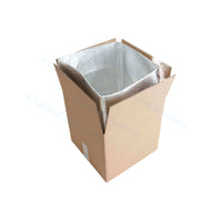 Thermodoos opvouwbaar - 400 x 400 x 400 mm + (4 Laags isolatiezak)